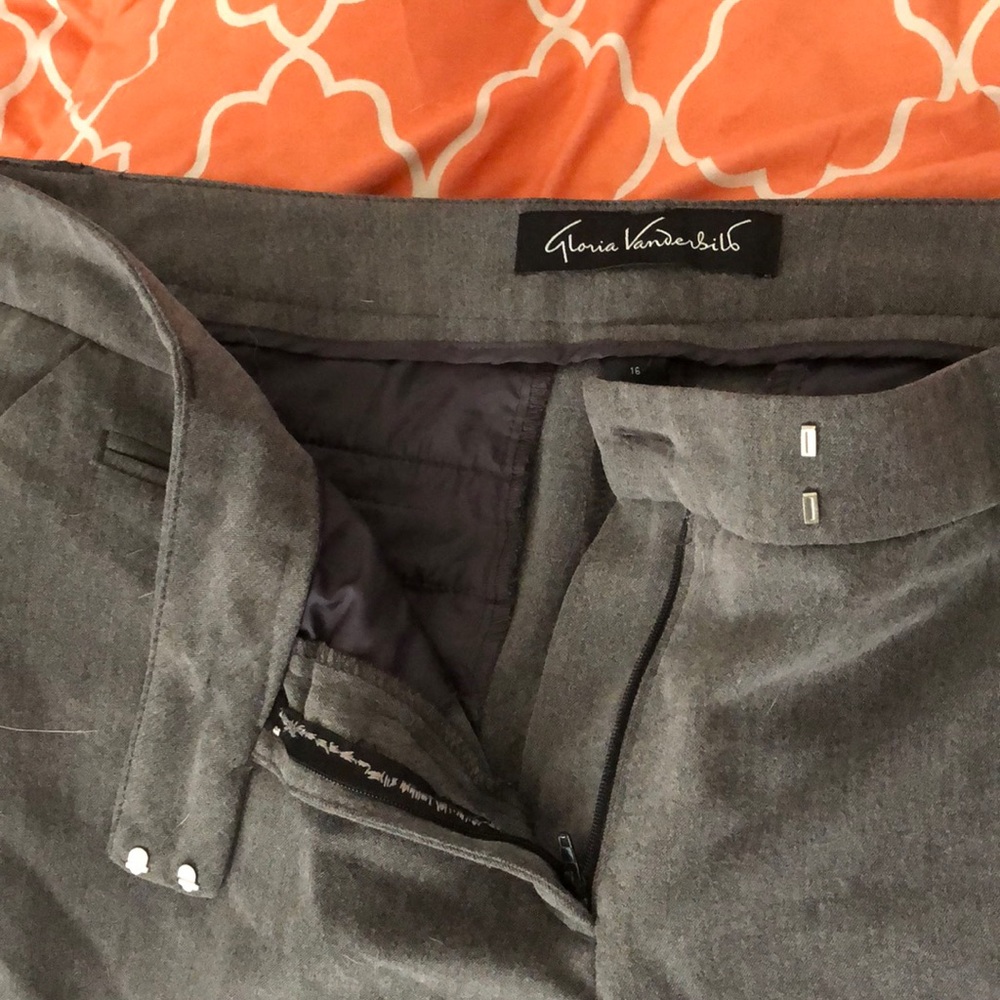 Gray dress pants